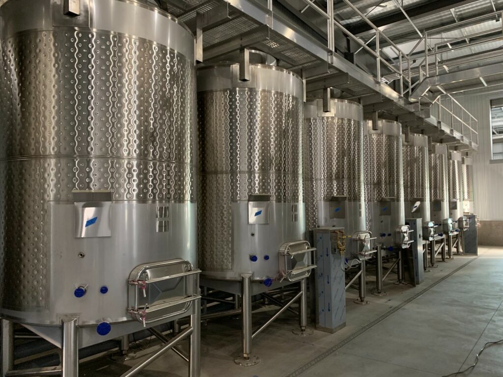 Wine Fermentation Tanks