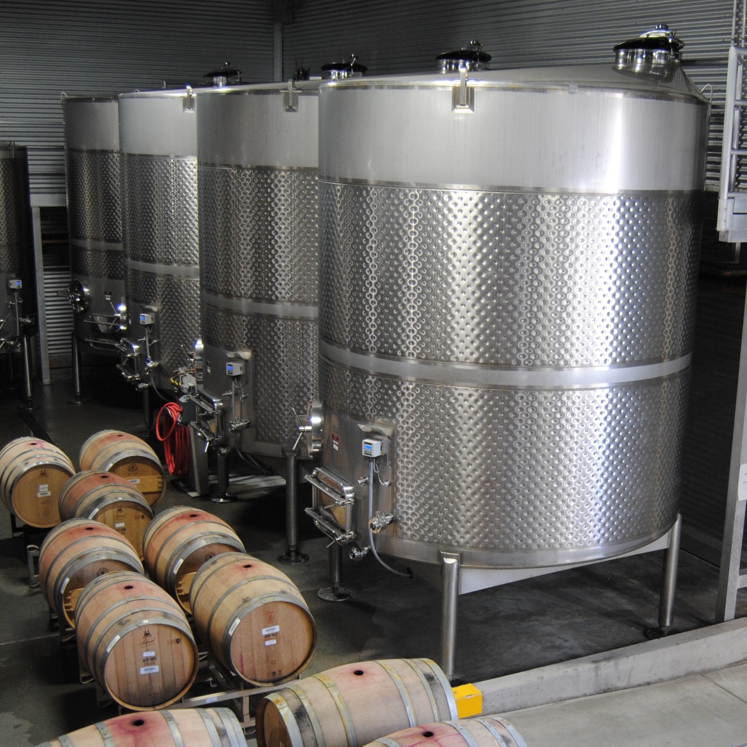 Wine Fermentation Tanks