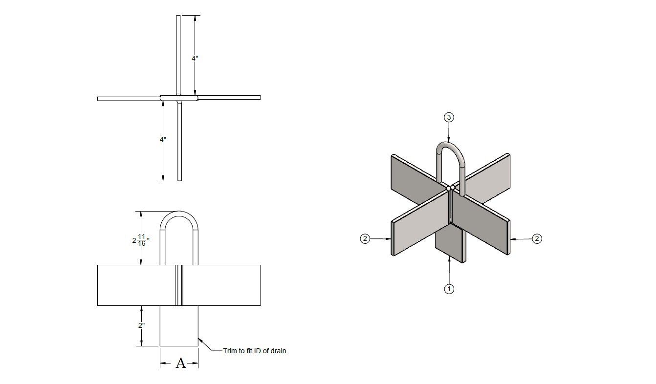 Silver State Stainless Drop In Vortex Breaker - Silver State Stainless